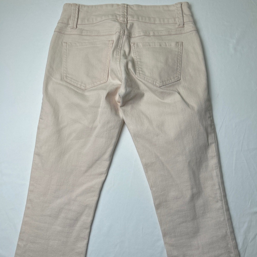 Cabi Women Low Rise Slim Denim Skinny Jeans Pink Size 0 Feminine Pastel Y2K - Picture 3 of 11
